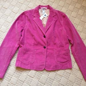 NWT Gap Stretch pink blazer jacket